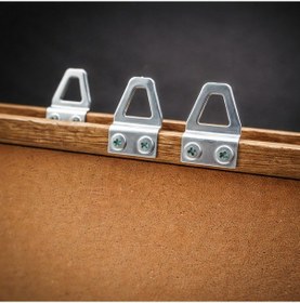Resim 10 Adet Kıvrık Model Metal Tablo Kancası Vidalı Çerçeve & Fotoğraf Askı Aparatı Metal 