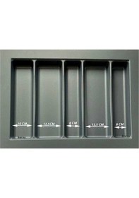 Resim 67/49 Cm Cekmece Kepçelik Grı 60/40 Cm Kadar Kesılebıır Gri 