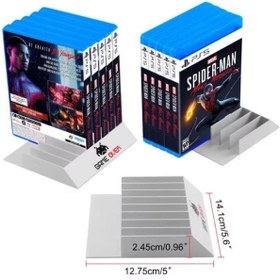 Resim Ps4 PS5 Oyun Cd Standı Game Over Temalı 