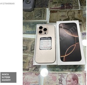 Resim Apple iPhone 16 Pro İkinci El TR | 512 GB | Çöl Titanyum 