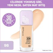 Resim Maybelline New York Super Stay Lumi Matte Fondöten - 98 