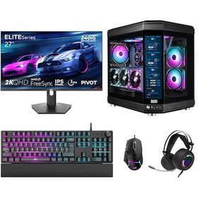 Resim Dragos DRX7911 R9-9950X 32 GB 2 TB NVMe 16 GB RTX5080 27" Free Dos Masaüstü Oyuncu Bilgisayarı 