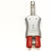 Resim SERN TYP-DÜ-2-ALSİ Endüstriyel Düz Model Erkek Fiş – Alüminyum/Silikon – 300°C – 35A – 220-600V 