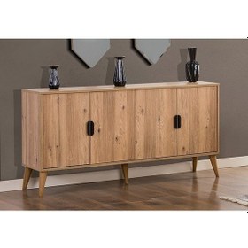 Resim Dardason Turna Aynasız Konsol Meşe 