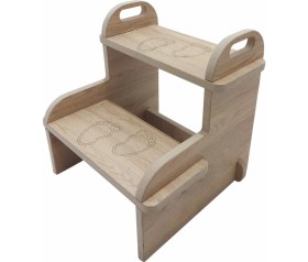 Resim Tahtaland Mdf Ahşap Çocuk Basamağı MOG5036 