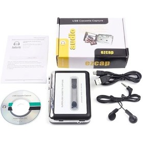 Resim Tongdashop Usb Kaset Donusturucu Mp3 Kaydedici Usb Sarki Kaset Calar Usb Guc Pil Gerekmez Kompakt 