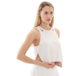Resim Nike W Nk Arswft Dfadv Crop Tank Kadın T-Shirt Beyaz 