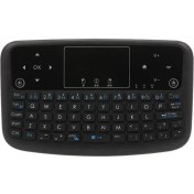 Resim A36 Mini Kablosuz Klavye 2.4 Ghz Hava Fare Şarj Edilebilir 