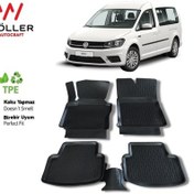 Resim Volkswagen Caddy Paspas 2010 2015 Arası 3d Havuzlu Paspas 