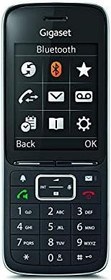 Resim Gigaset SL450 BLACK EDITION SL450 BLACK EDITION Telsiz Telefon Mat Siyah 
