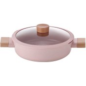Resim Neoflam Blossom Döküm Kısa Tencere 24 Cm 