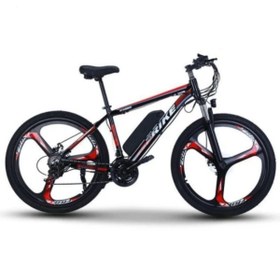 Resim BELLUNI COLLECTION Bisiklet Siyah Black Bicycle 26 inch LCD 36V8A 36 Km 