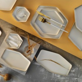 Resim Aryıldız Cara Gold 6 Kişilik 32 Parça Kahvaltı Takımı 