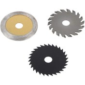 Resim Jeemson 3 Adet 54.8mm Hss Testere Bladesı + Bağlantı Kolu - Ahşap, Seramik, Yumuşak Metal Kesim - 11.1mm Çaplı - Elektrikli Testerelere Uyumlu 