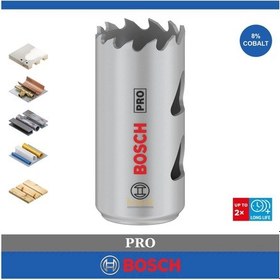 Resim Bosch Pro 24 Mm Multi Vidalı Bi-metal Panç 2608901497 
