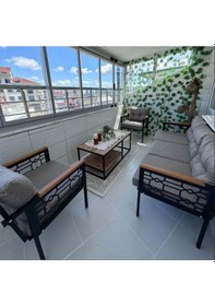 Resim İnci Balkon-bahçe-kafe Çay Seti Koltuk Oturma Takımı-oturma Grubu Çstakımlazer Cappuccino 