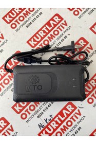 Resim MTO ELEKTRİKLİ BİSİKLET ŞARJ ALETİ 48V 24AH (4 BATARYA) 