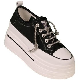 Resim Guja 24y345-10 Kadın Kalın Taban Gizli Ökçeli Sneaker Ayakkabı 