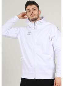 Resim Hummel Armin Pro Pamuklu Sweatshirt Beyaz 
