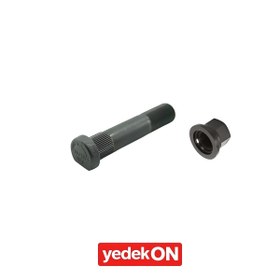 Resim 2517 2521 2524 2266 Arka Frezeli 98 Mm Bijon Somun Set 