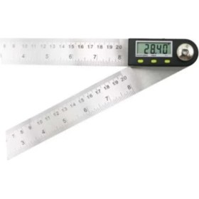 Resim PremiumPort Dijital Açı Ölçer 20 Cm, Hassas ve Kolay Kullanım, Profesyonel Kalite 