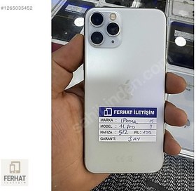 Resim Apple iPhone 11 Pro İkinci El TR | 512 GB | Gümüş 