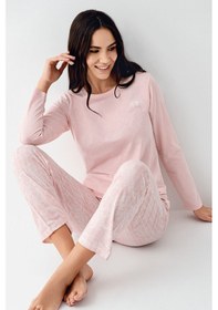 Resim Pierre Cardin Kadın Pembe Pijama Takımı Pc9085-s-v1 Pembe 