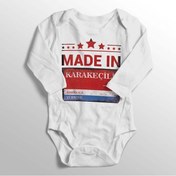 Resim Tuğbababy Kırıkkale Karakeçili Sokak Tabelası Baskılı Bebek Zıbını 