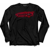 Resim Kendim Seçtim Deadpool 1 2 3 Logo Dead Pool Uzun Kollu Tişört Baskılı Çocuk T-Shirt 