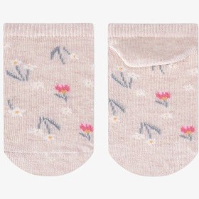 Resim Penti Kız Çocuk Flower Puppy 2 'lü Patik Çorap 