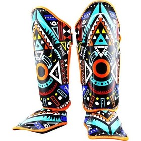 Resim Twins Fsgl10-57 Kaval Koruyucu Deri Muay Thai Kaval Koruyucu Çok Renkli 