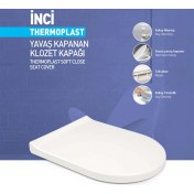 Resim Medwood Nkp Inci Klozet Kapağı 