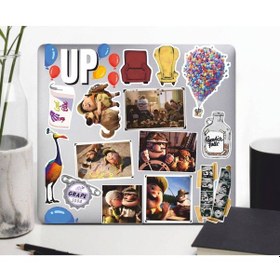 Resim Up Up Sticker Seti Laptop Ajanda Pc Tablet Telefon Defter Etiket Bullet Journal Diğer 