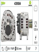 Resim Valeo 439584 Alternator 12 V 125a Dacia Duster 1.5 Dci 10- / Logan 1.5 Dci 5702a5 8200537415 (WA146287) 