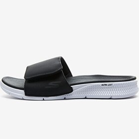 Resim Skechers 229033 BKW GO CONSÄ°STENT SANDAL-WA Siyah - Beyaz Erkek Terlik 
