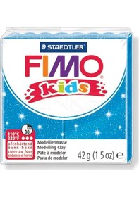 Resim Fimo Kids Polimer Kil 42g No:312 Yaldızlı Mavi 