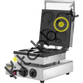 Resim Kitchbox Ticari Endüstriyel Hello Kitty Waffle Makinesi 