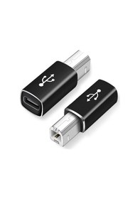 Resim Type C To Usb B Midi Klavye Yazıcı Printer Çevirici Dönüştürücü Adaptör 