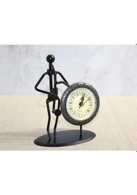 Resim Just Cheap Store Metal Saatli Saksafon Çalan Müzisyen Alk4335 