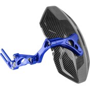 Resim Charmant Motosiklet Çamurluk Alüminyum Alaşımlı , Mavi (Yurt Dışından) 