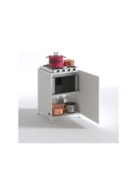 Resim Kenzlife ocak dolabı ahunaz byz 85*60*56 hazır mutfak klasik set 