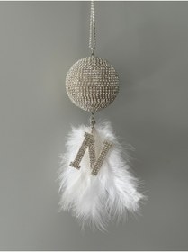 Resim Mgs Mgsdizayn disko topu gümüş renk kristal taşlı (harfi msj yolu ile iletiniz) 