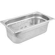 Resim Öztiryakiler Köşe Desenli Delikli Gastronom Küvet, 4 Cm, Gnp 1/3 