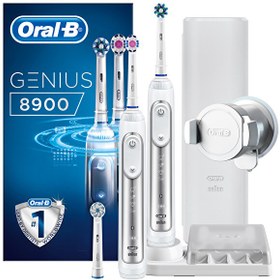 Resim Oral-B Genius 8900 Şarjlı 2 li Diş Fırçası 