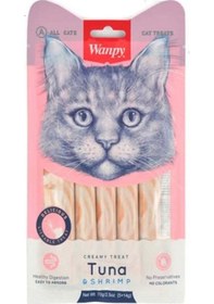 Resim Ton Balığı Ve Karidesli Sıvı Kedi Ödül Maması 5x14 Gr 