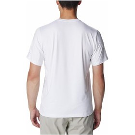 Resim Columbia Ao5545 Tech Trail Crew Neck Iı Erkek T-shirt-29975 Beyaz 