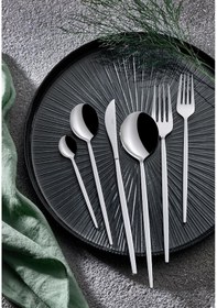 Resim Onon Aris 6 Kişilik 36 Parça Çatal Kaşık Bıçak Takımı 