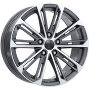 Resim EMR-DY299-03 8.5x19"-5x112 ET42 57.1 Gun Metal Diamond Jant (4 Adet) 