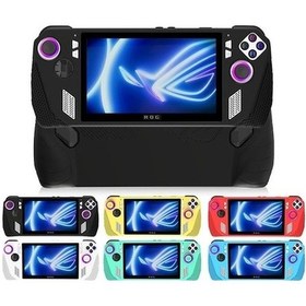 Resim Ankatek Silikon Rog Çok Renkli Yeşil Oyun Konsolu Kılıfı Kapak Düğmeleri Asus Ally 2 İçin Esnek Ve Dayanıklı - 128g-yellow 