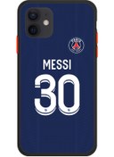 Resim tasarlabana Iphone 12 Parıs Saınt Germaın Lacivert Messı 2021 Forma 2021 